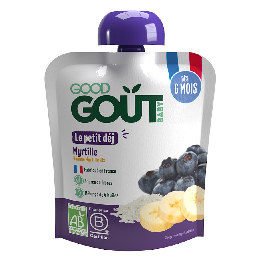 GOOD GOUT Borůvková snídaně 6m+ BIO 70 g