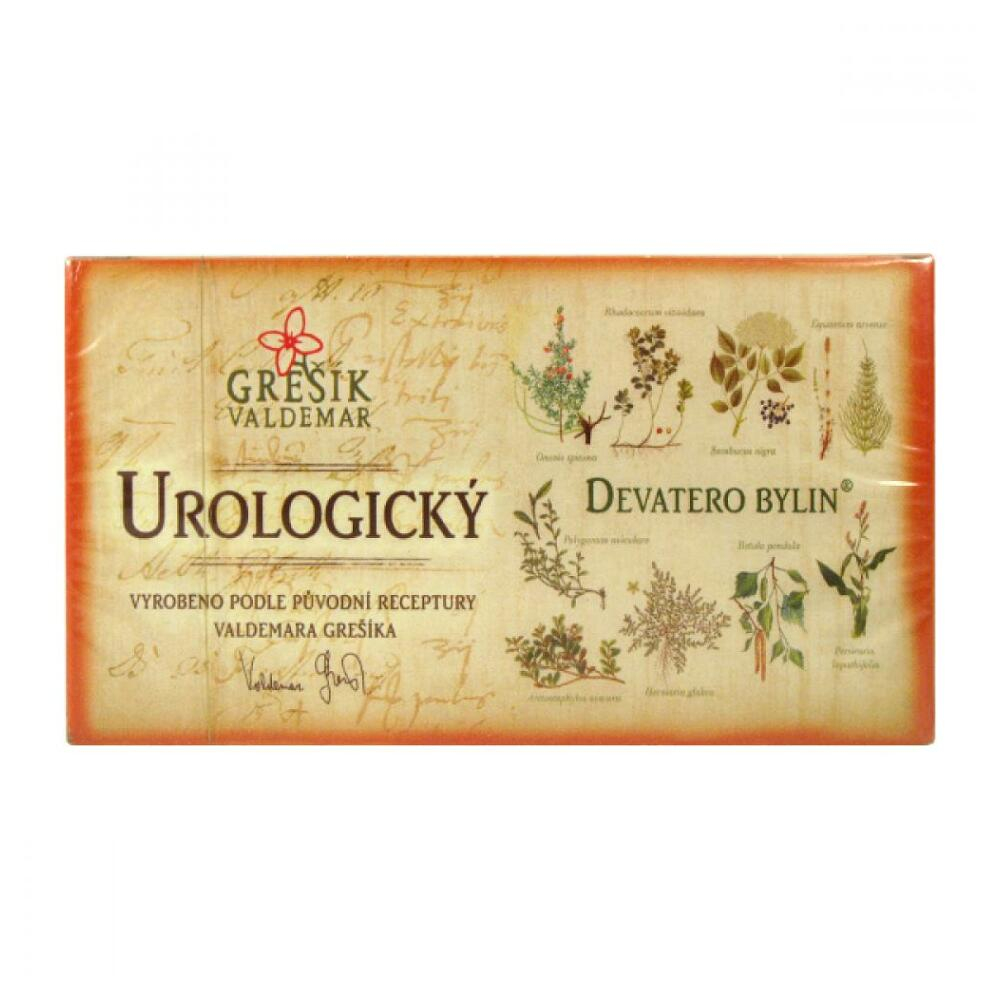 Grešík Urologický čaj n.s. 20 x 1.5 g Devatero bylin