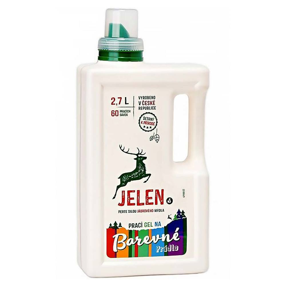 JELEN gel barevné prádlo 60 pracích dávek 2
