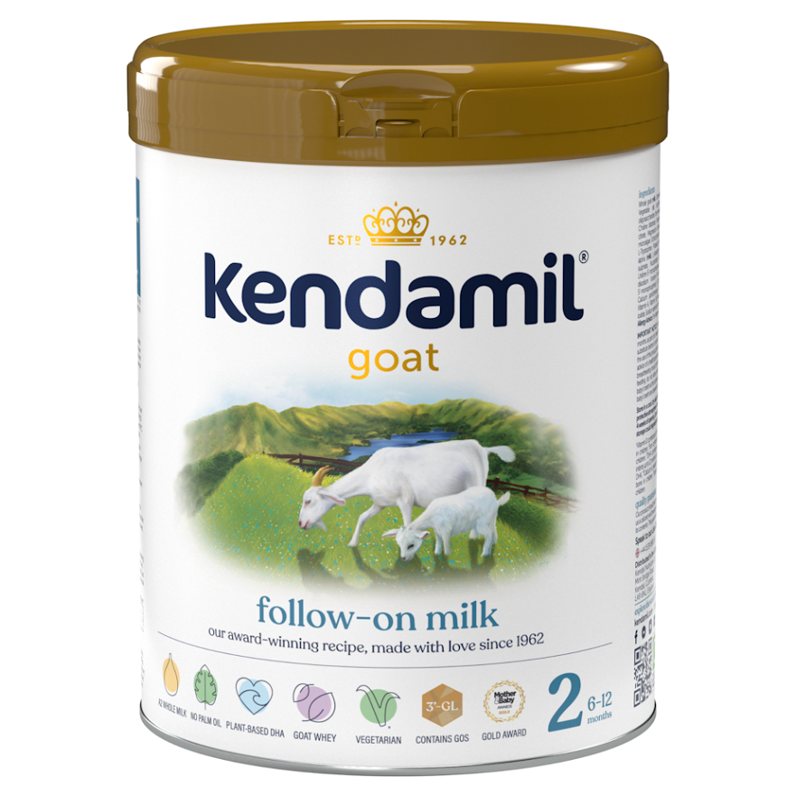 KENDAMIL 2 DHA+ Kozí pokračovací kojenecké mléko od6.měsíce 800 g