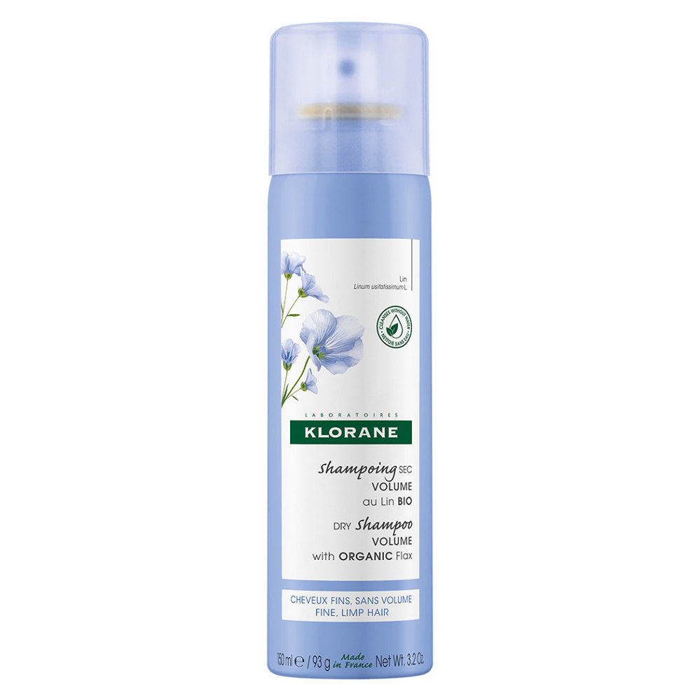 KLORANE Suchý šampon BIO lnem pro objem vlasů 150 ml