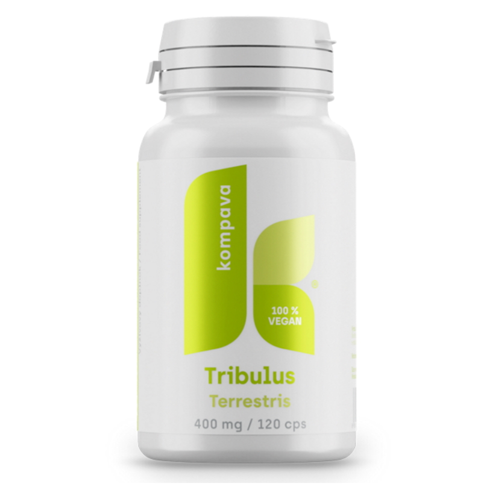 KOMPAVA Tribulus terrestris 400 mg 120 kapslí