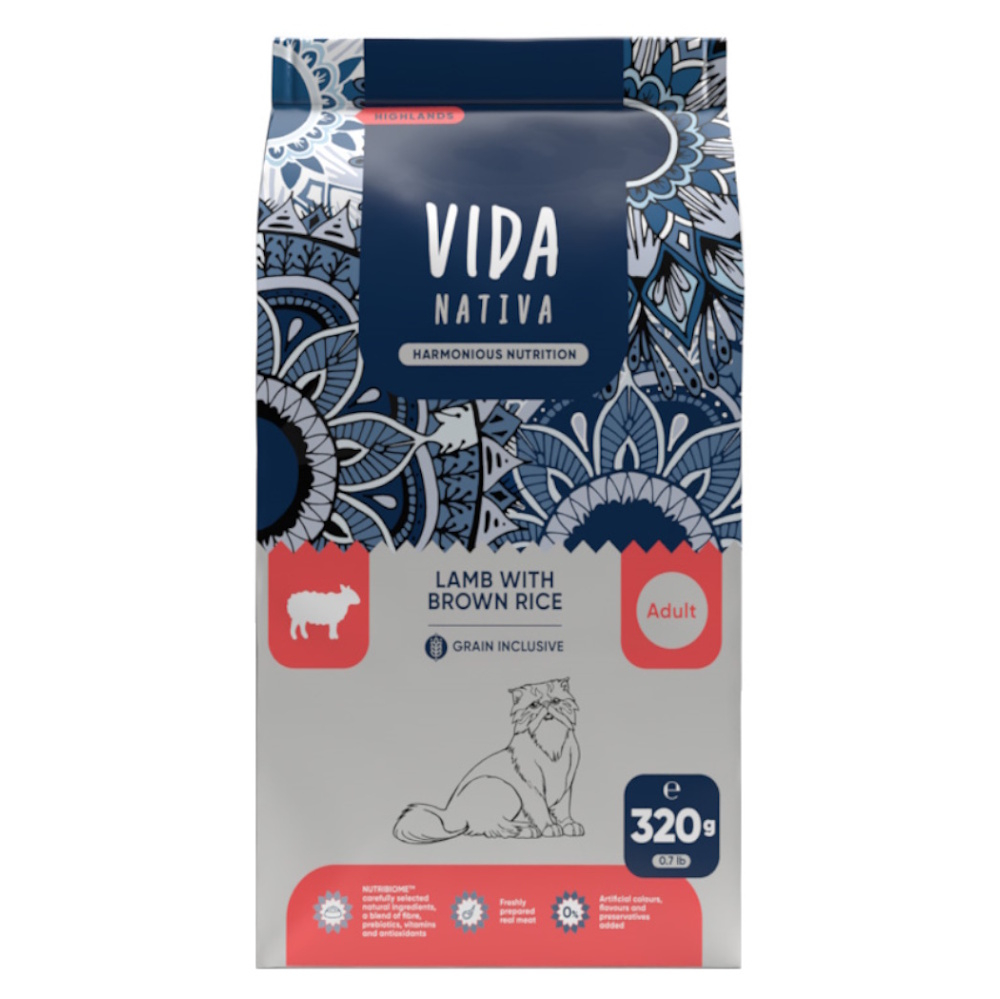 KRAFTIA Vida Nativa Adult Lamb&Rice granule pro kočky