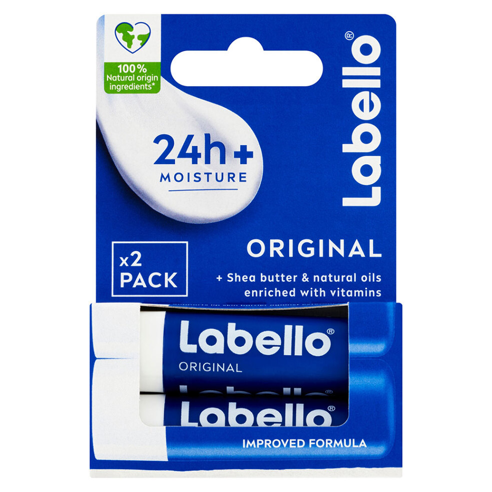 LABELLO Original Pečující balzám na rty 2 x 4
