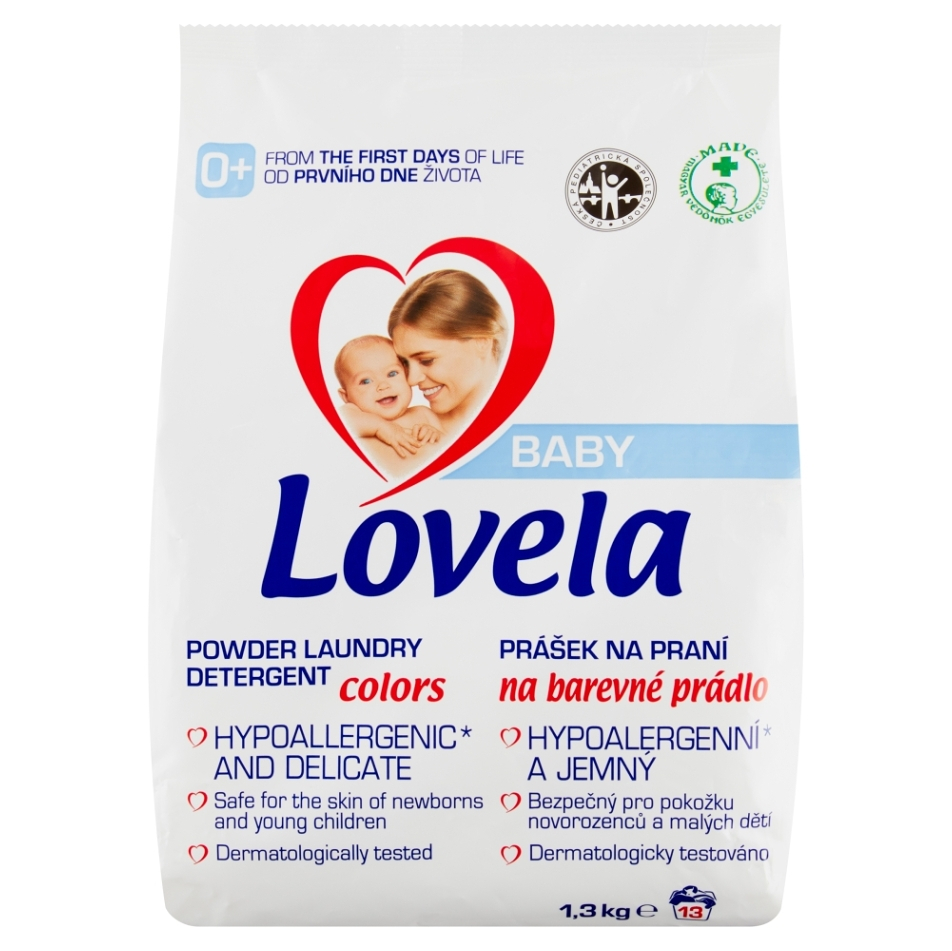 LOVELA Baby Prášek na praní na barevné prádlo 13 praní 1