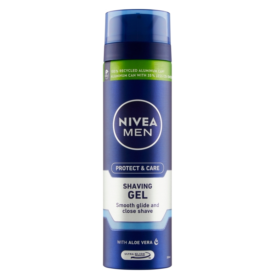 NIVEA Men Protect & Care Gel na holení 200 ml