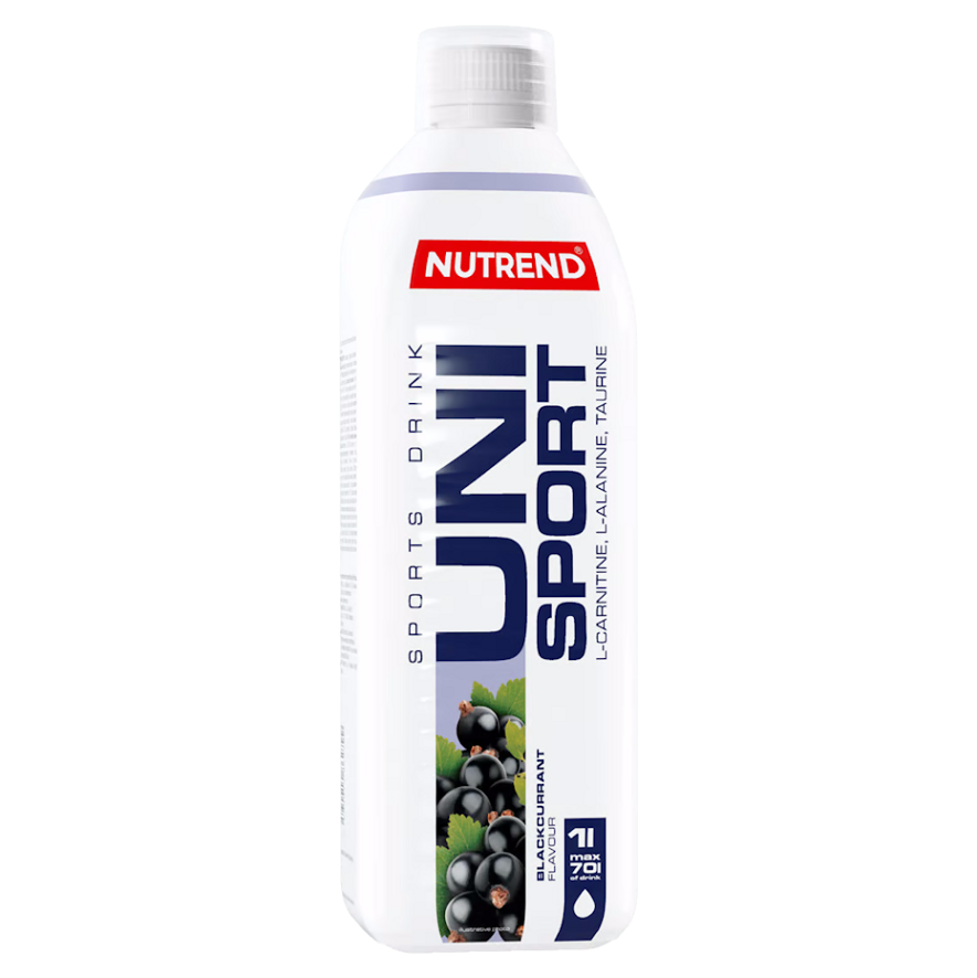 NUTREND Unisport hypotonický sportovní nápoj černý rybíz 1000 ml