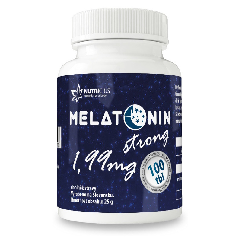 NUTRICIUS Melatonin strong 1