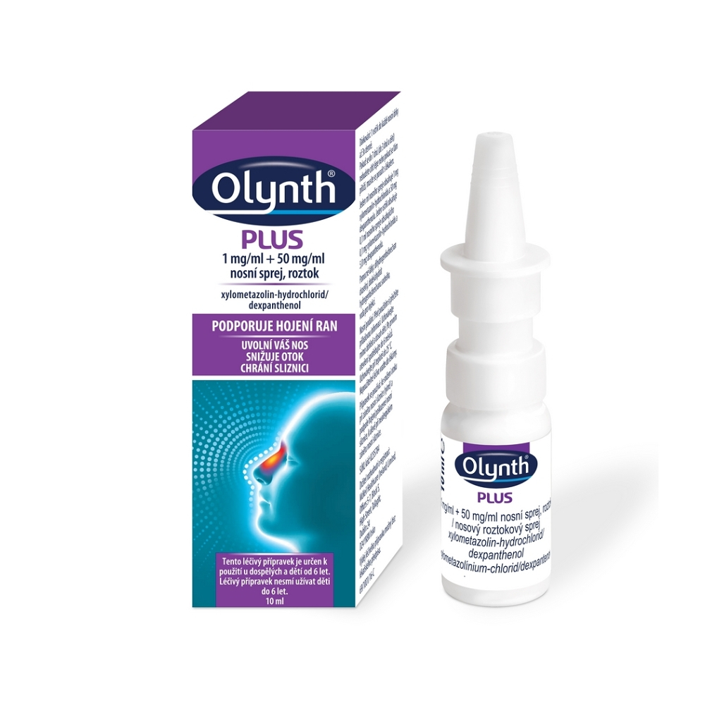 OLYNTH® Plus 1 mg/ml + 50 mg/ml nosní sprej