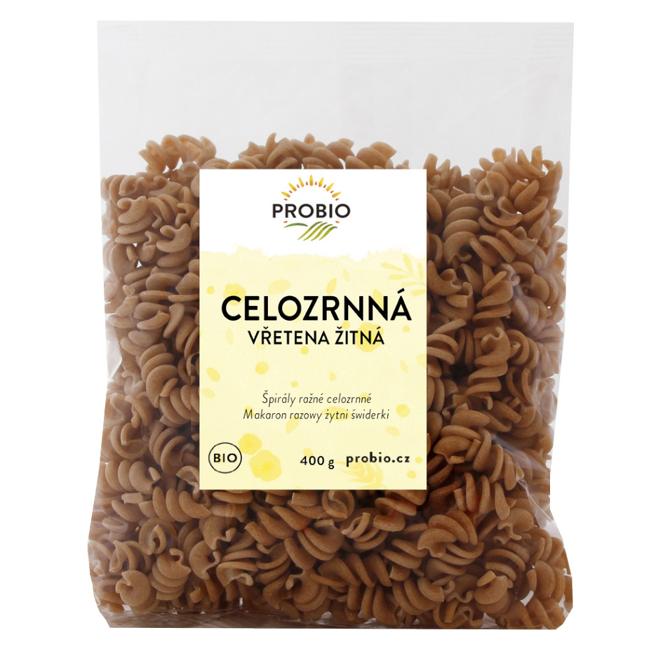 PROBIO Vřetena žitná celozrnná BIO 400 g