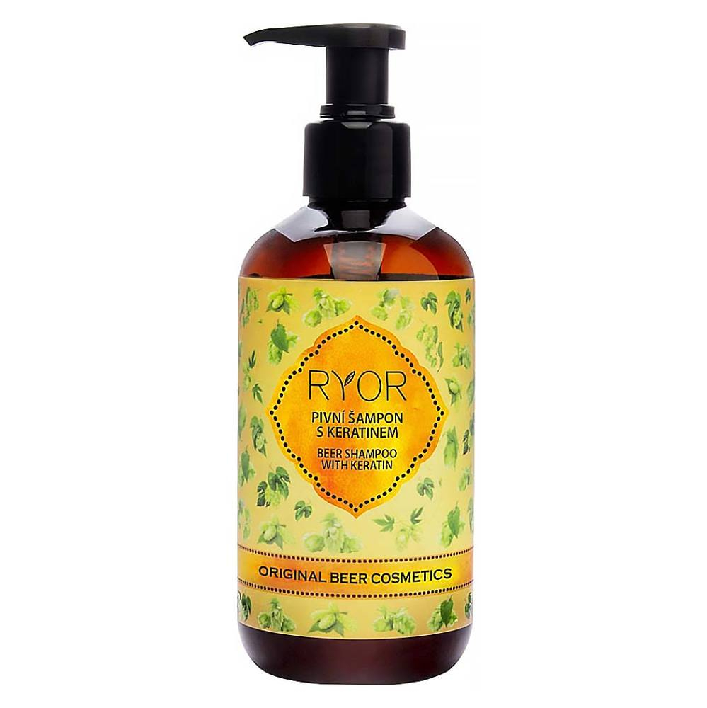 RYOR Pivní šampon s keratinem 200 ml