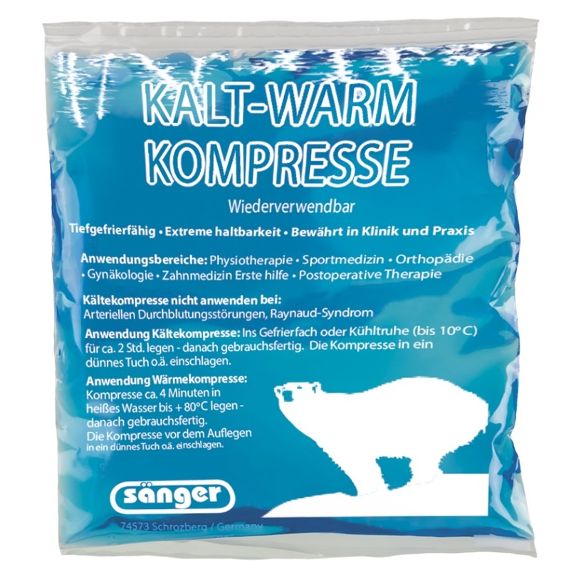 SÄNGER Obklad gelový studený/teplý 13 x 14 cm