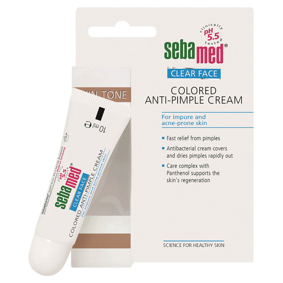 SEBAMED Clear FaceTónovací krém na akné 10 ml