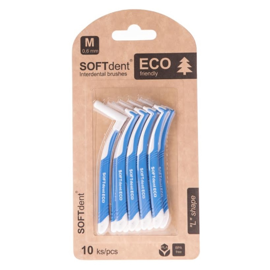 SOFTDENT ECO Mezizubní kartáček zahnutý 0