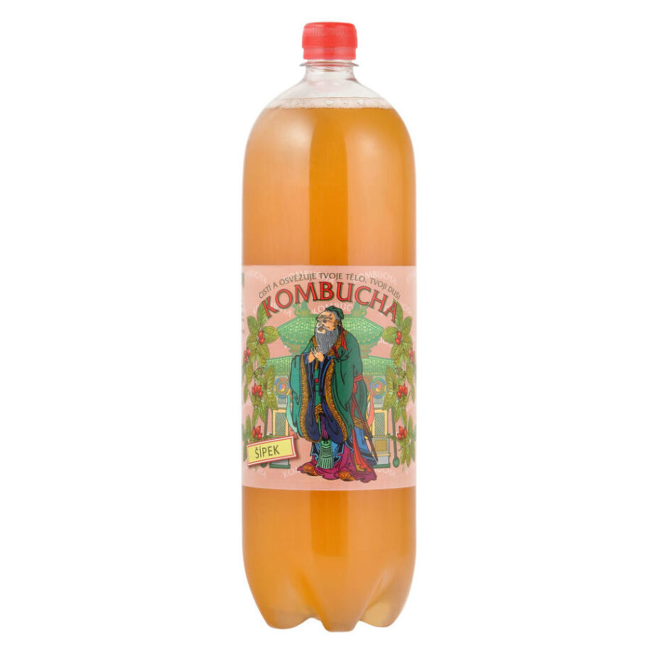 STEVIKOM Kombucha šípek 2 litry