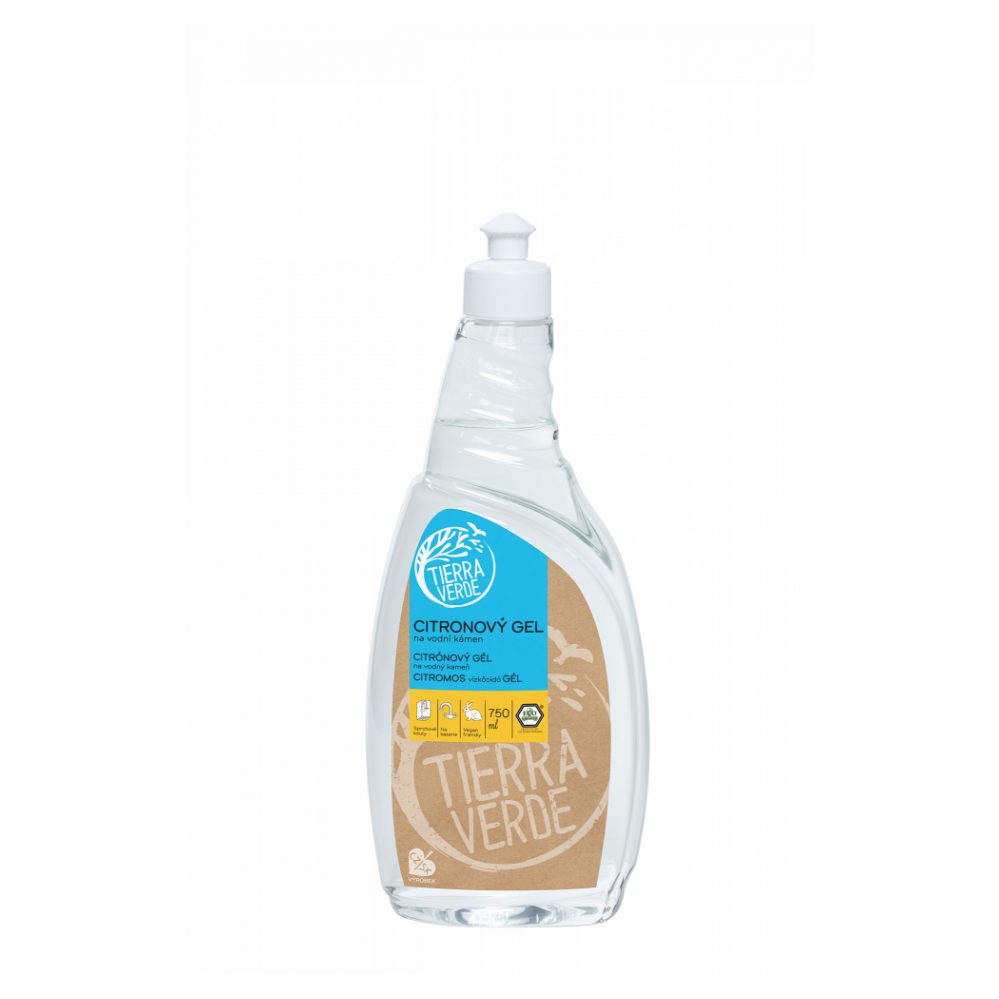 TIERRA VERDE Citronový gel na vodní kámen 750 ml