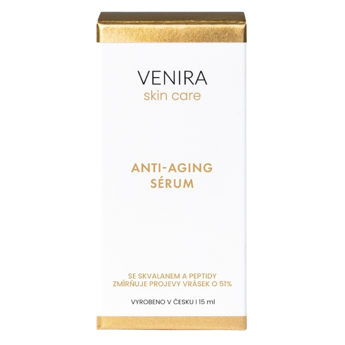 VENIRA Anti-aging sérum se skvalanem a peptidy 15 ml