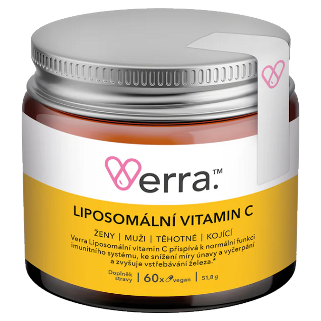 VERRA Liposomální vitamin C 60 kapslí