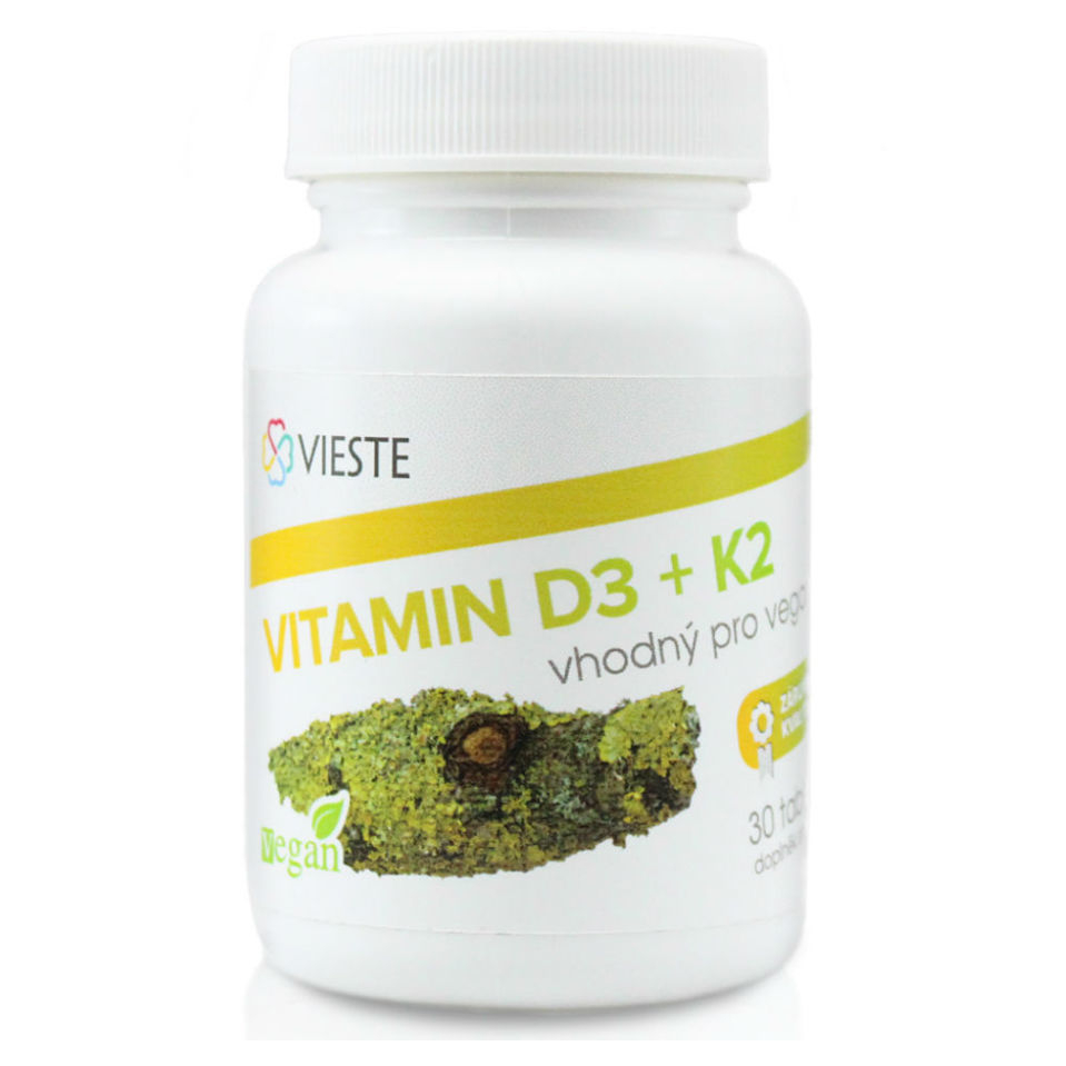 VIESTE  Vitamin D3 + K2 30 tobolek