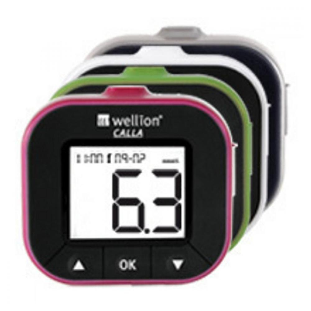 WELLION Glukometr CALLA LIGHT - set/červená