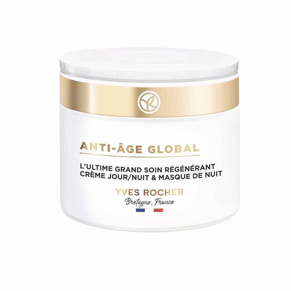 YVES ROCHER Anti-âge Global Vysoce regenerační péče a noční maska 75 ml