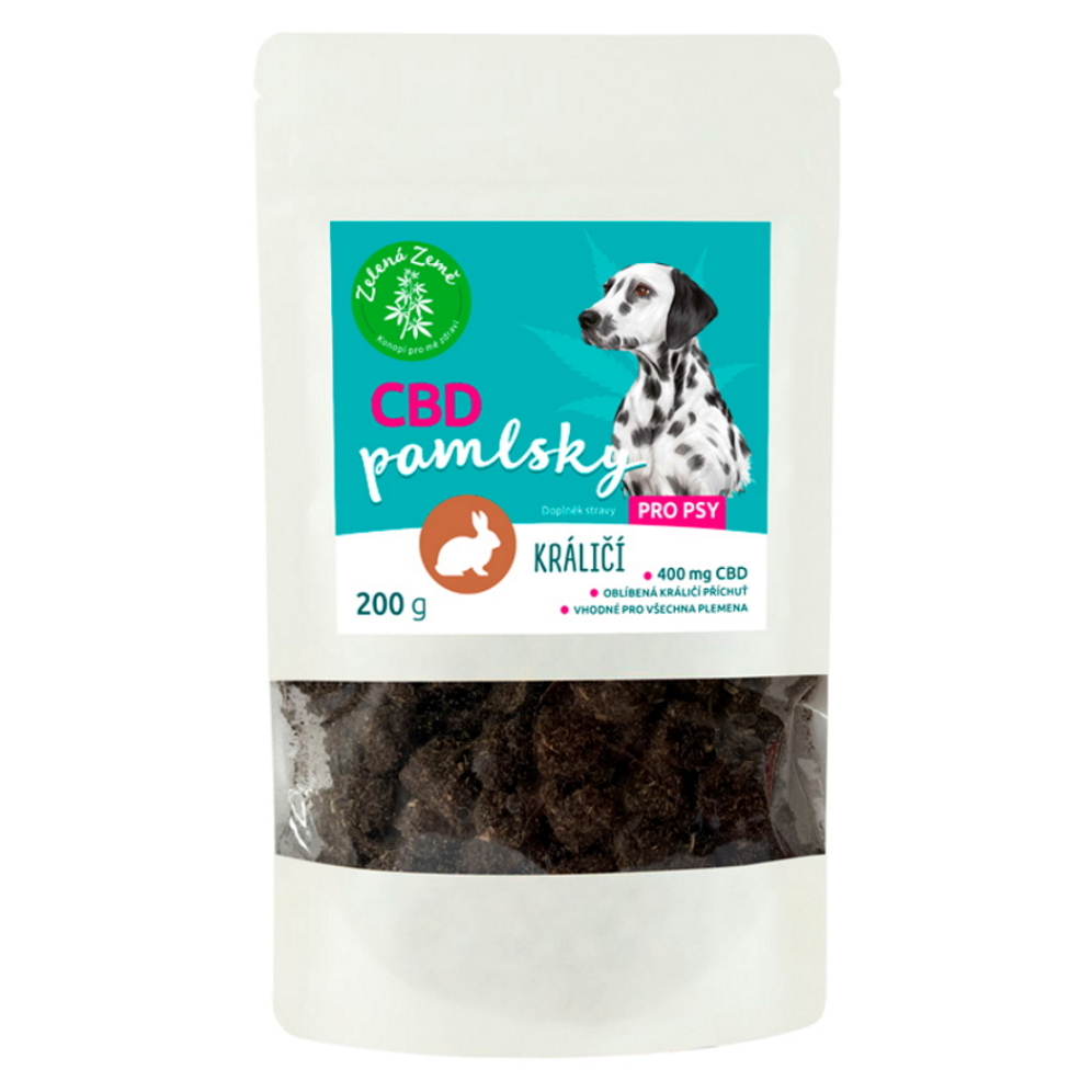ZELENÁ ZEMĚ CBD pamlsky pro psy