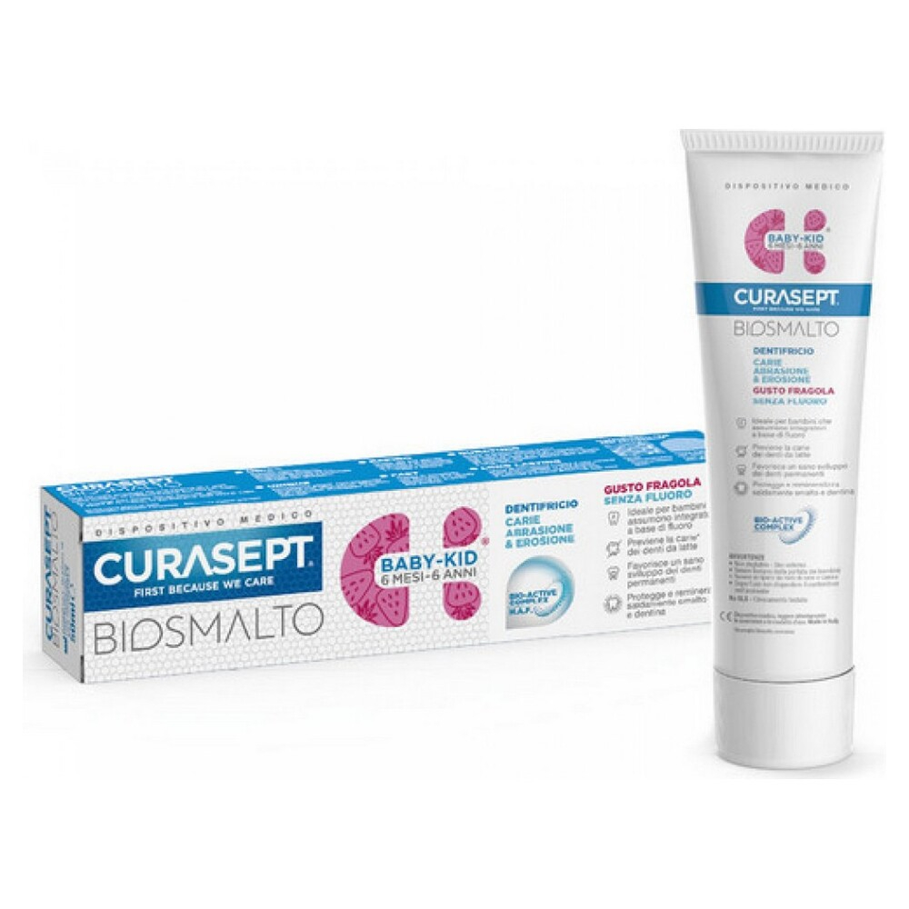 CURASEPT Biosmalto baby abraze & eroze bez fluoridu jahoda 50 ml