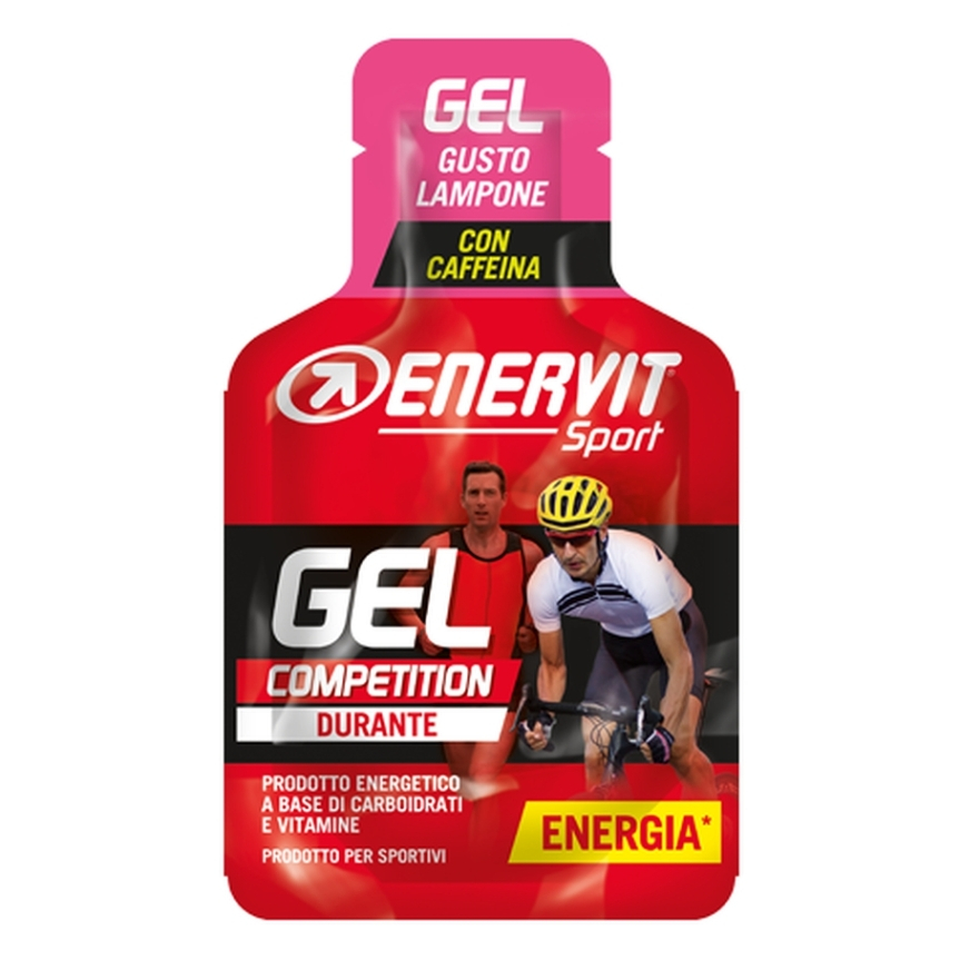 ENERVIT Gel s kofeinem malina 25 ml