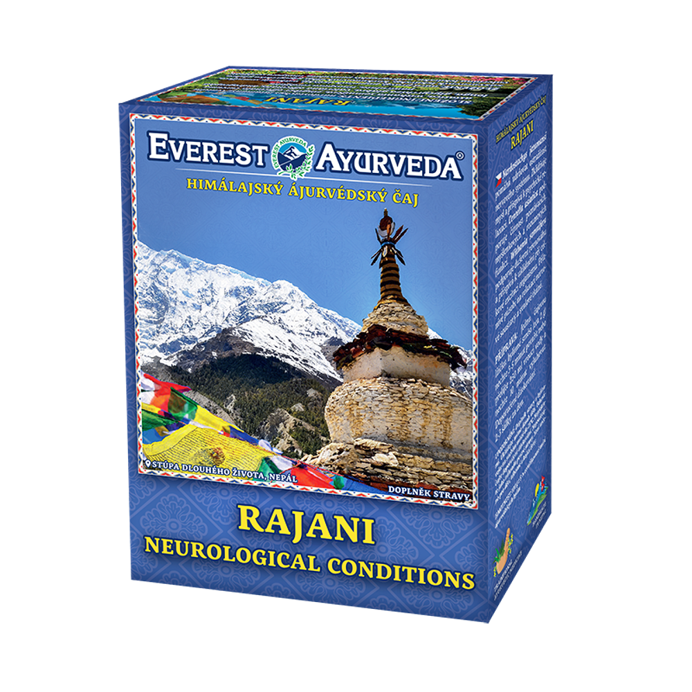 EVEREST AYURVEDA Rajani nervový systém a koordinace sypaný čaj 100 g