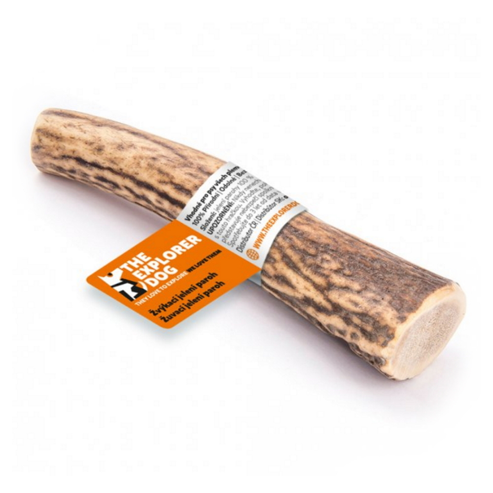 EXPLORER DOG Žvýkací jelení paroh tvrdý pro psy 1 ks
