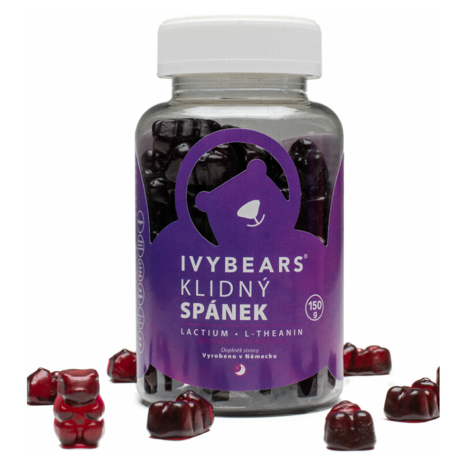 IVYBEARS Restful vitamíny pro lepší spánek 60 kusů