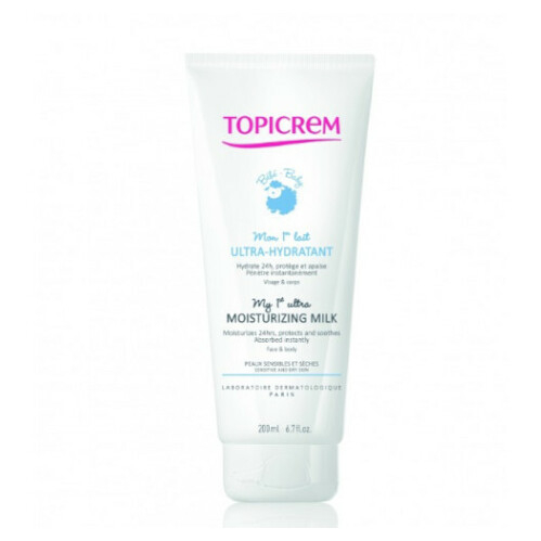 TOPICREM Dětské hydratační tělové mléko pro citlivou a suchou pokožku BABY My 1st 200 ml